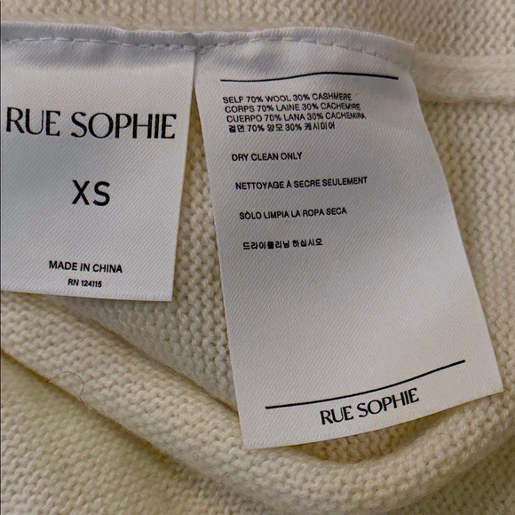 RUE SOPHIE Norte Sweater Size XS - Picture 4 of 7